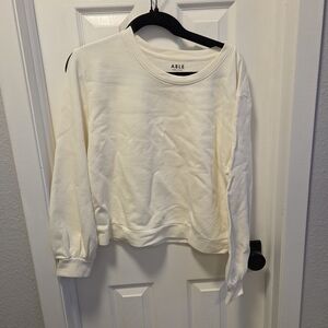 Able Cream Long Sleeve Top